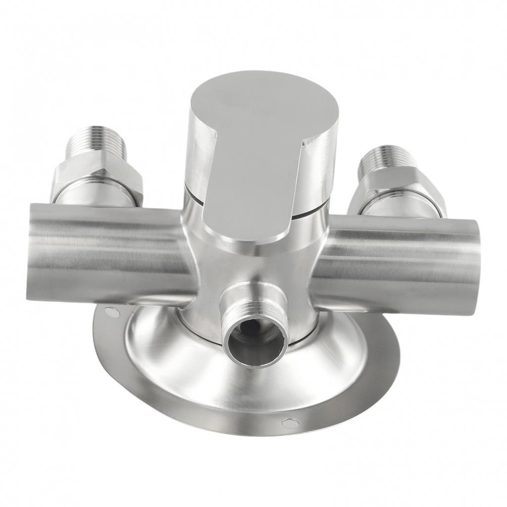 1PC Shower Faucet Hot And Cold Switch Mixer Metal Handle Shower Set