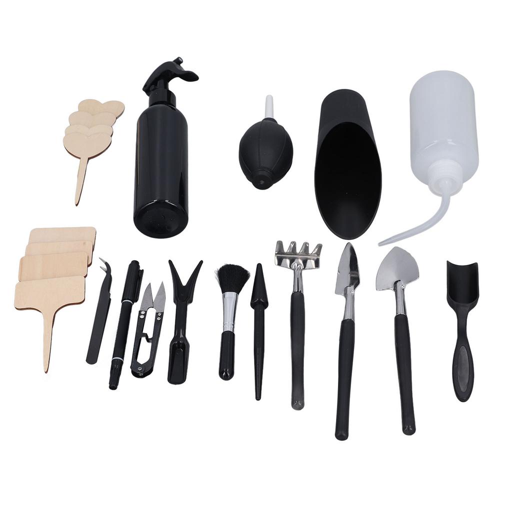 23pcs Succulent Tools Miniature Garden Transplanting Tools Set for Bonsai Plant Small Indoor Plant