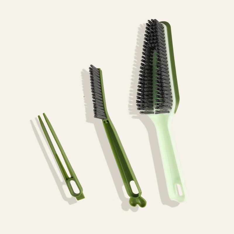 4-In-1 Multi-Purpose Cleaning Brush for Bathroom Kitchen Cleaning Brush for Household Walls Cracks and Floors