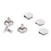500 Set Leather Crafting Rivets 9x6mm Stainless Steel Double Cap Leather Rivets for Handcraft