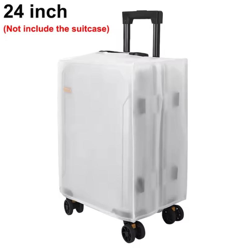 New High Quality Portable Frosted Luggage Protector Cover Waterproof Dustproof Luggage Cover Durable Suitcase Cover Protector