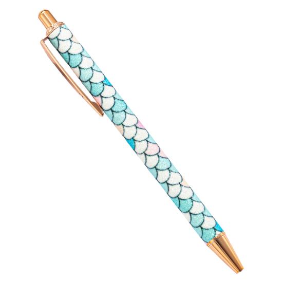 1,0mm kuličkové pero lis Typ hladkého psaní psaní třpytivé skořepiny kancelářské podepisovací pero pro studenty