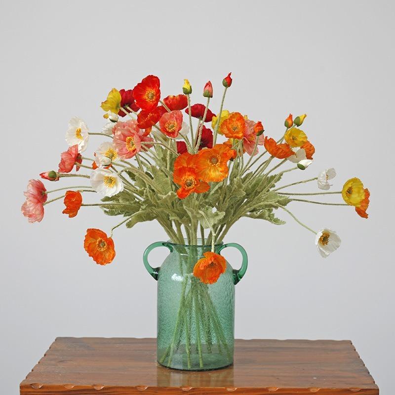 5 Stck Klatschmohn Knstliche Blumen lgemlde Heimbedarf Hochzeitsfeier  Dekoration Schreibtischstrau gnstig kaufen  Preis, kostenloser Versand,  echte Bewertungen mit Fotos  Joom