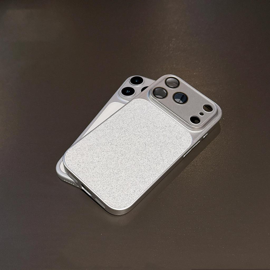 Premium Glitter Phone Case for iPhone 17, Transforms To Fit Apple 16 Pro Max with Lens Protector