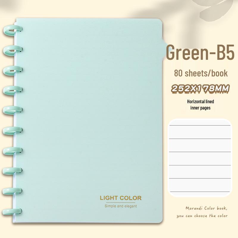 Cross-Border Exclusive 2026 Mushroom Button A5 Loose-Leaf Planner