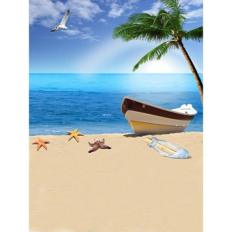 New 5D DIY Diamond Painting Full Round Drill Scenery Cross Stitch Sea View Boat Diamond Embroidery Crafts Home Decor Gift