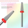 Manicure Tungsten Steel Grinding Head Polishing Removing Manicure Tools Corn Head Dead Skin Grinding Machine Accessories