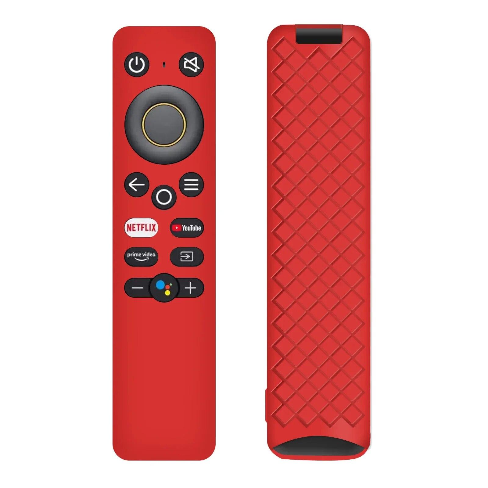 

Чехол с пультом дистанционного управления для Realme TV Stick, пылезащитный защитный чехол с дистанционным управлением для Realme TV Stick красный