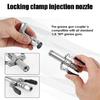 Industrial Grease Needle Nozzle Couplers Set for Hard Reach Areas Efficient Lubrication Mechanical Fittings Repair Shops