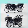 Alloy Bmw R1250 R T Police Motorcycle Model For Kids With Inertial Control And Shock Absorbers