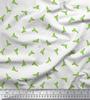 Soimoi Rayon Fabric Dot & Weapon Print Fabric by the Yard 42 Inch Wide
