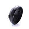 Headlight Housing  7" Black Aluminum Motorcycle Headlight Cover Housing  Mount Brackets Fork Ear  Headlamp Holder Kit  Universal