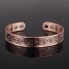 New Viking Magnetic Antique Red Copper Bracelet Popular Open Vortex
