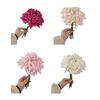 5 Bündel Real Touch Rosenblüten Künstliche Große Blüte Falsche Rose für Zuhause Büro Hochzeitsfeier Dekoration Innenbereich Blumendekorationen Tischmittelstücke