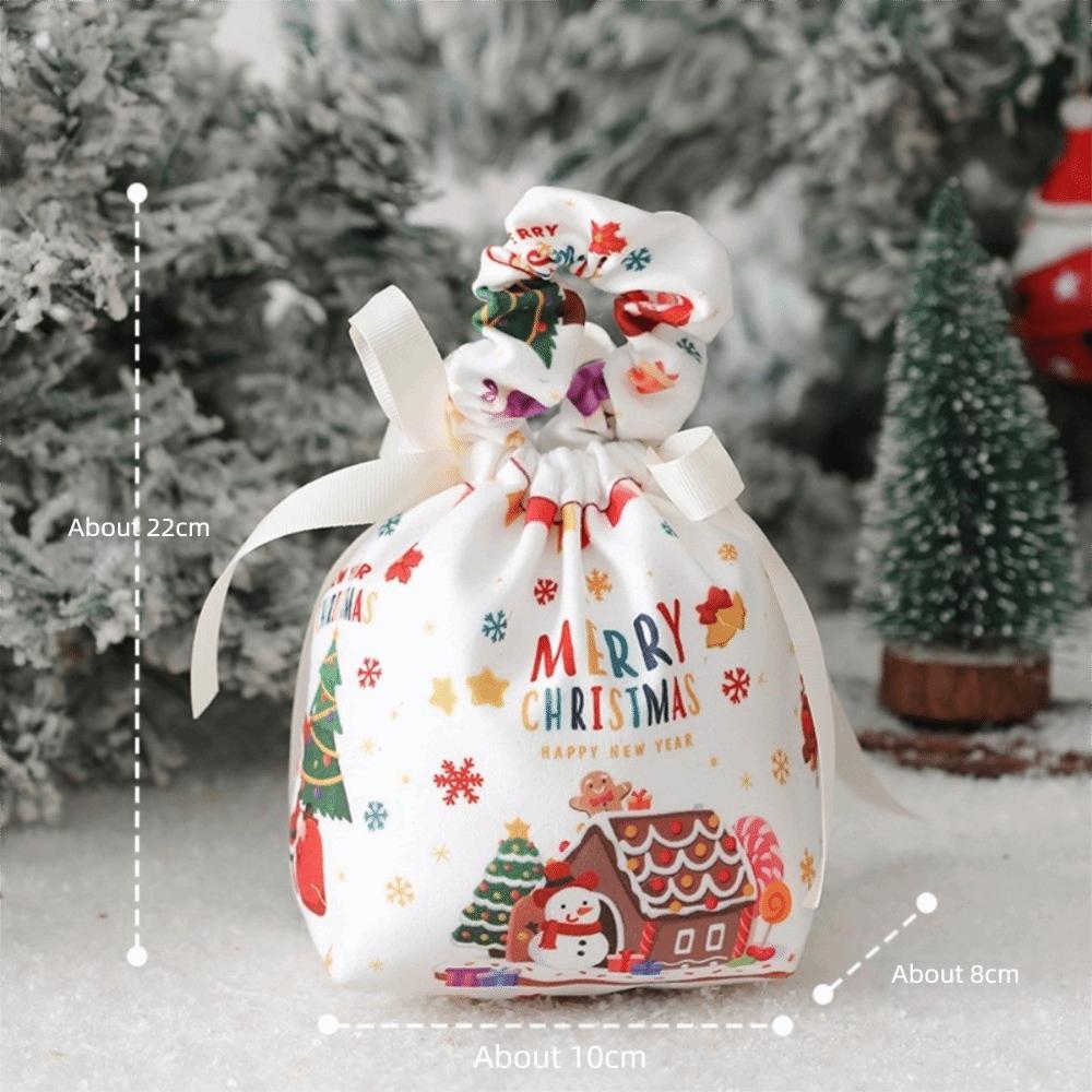 Elk Snowman Christmas Wrapping Bags Santa Claus Xmas Gifts Bags  Merry Christmas Decor