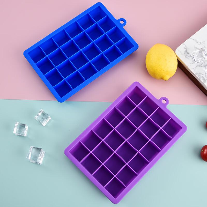 

Pabei 24-Grid Silicone Ice & Popsicle Mold with Lid