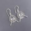 Rose Quartz Jewelry, 925 Solid Sterling Silver Earrings Handmade Gemstone Jewelry, Gifts For Wife Brand New Earrings