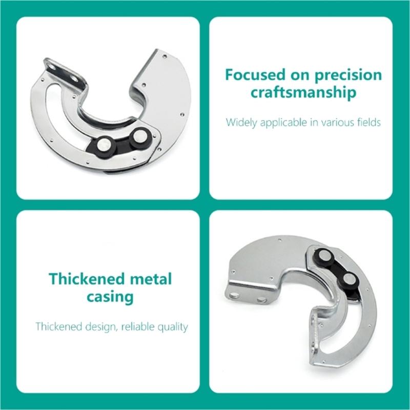 Hide 90/180/95 Degree Door Hinges for Kitchen Supplies Cabinet and Industrial Equipment with Easy Installation