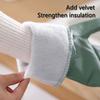 1 Paar Haushaltshandschuhe, Winter Samt Spülhandschuhe, Küche Verdickte Warme Küchenreinigungshandschuhe, Heim Badezimmer Reinigungshandschuhe,