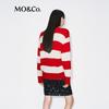 MO&Co. Striped Wool Blend Sweater