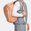 Nike Polyester Backpack Regular Unisex Amber Brown & Night Chestnut & Bright Dark Red Casual DJ9677-225
