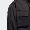 adidas TH WB JKT Multiple Pockets Sports Hooded Windbreaker Jacket Black Men's GF4019