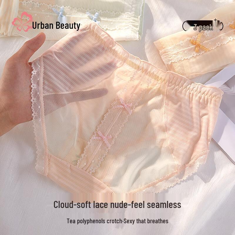 Urban Beauty Damen Sexy Spitzen-Slips