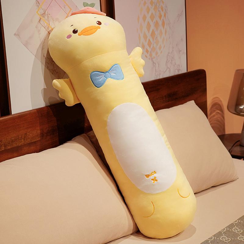 

100cm Cartoon Animal Rabbit Dog Duck Pig Plush Playthings Stuffed Gentle Extended Sleep Pillow Doll Cushion Present 100cm
