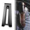 K Sheath Waist Clip Accessories K Sheath Back Clip with Screws Waist Clip Scabbard Carrying Pocket Clip K Sheath Clip