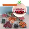 Reusable Elastic Food Storage Covers Fresh Keeping Bags Elastic Edging 500pcs