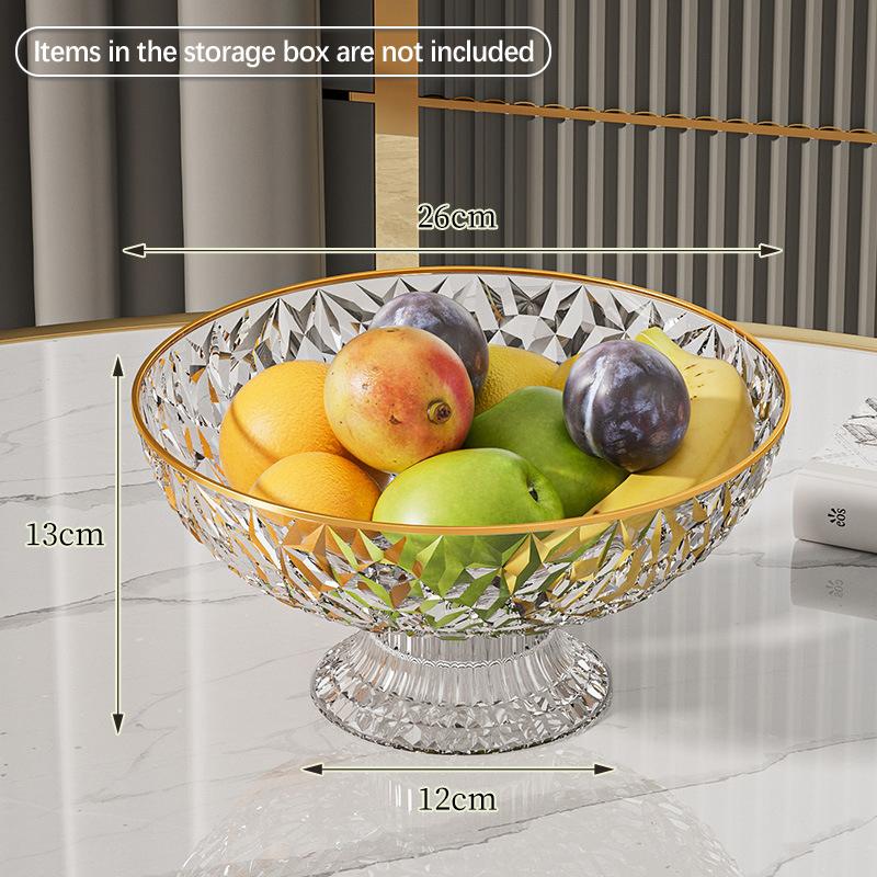 Fruit Plate Coffee Table Fruit Plate Candy Snack Plate Elegant Fruit Bowl Set For Kitchen Organization And Storage