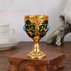 Butterfly Embossed Metal Goblet Shot Glass For Cocktails Whiskeys Drinking Cup For Parties And Home Decoration Gift