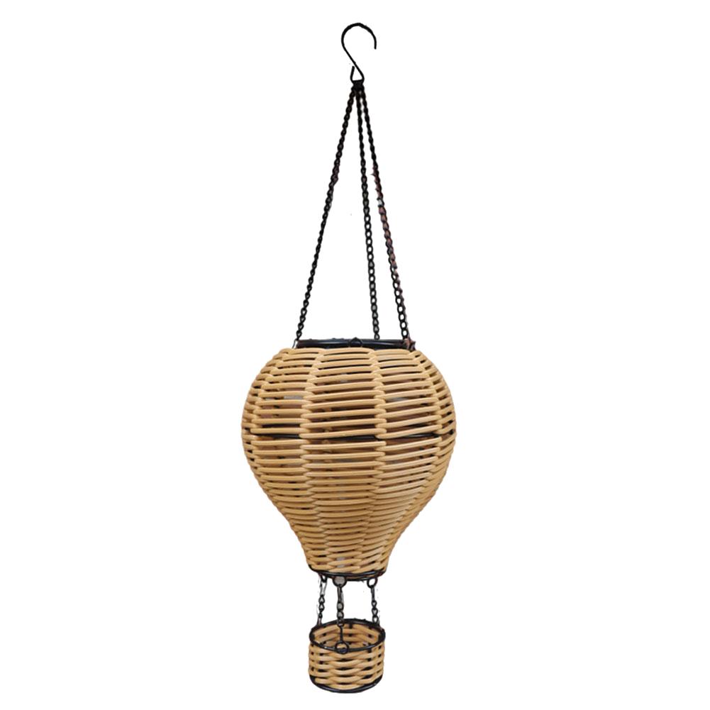 1/2Pcs Hanging Solar Lantern IP44 Waterproof Garden Solar Hot Air Balloon Lantern Outdoor Lights for Garden Patios Pathway Decor