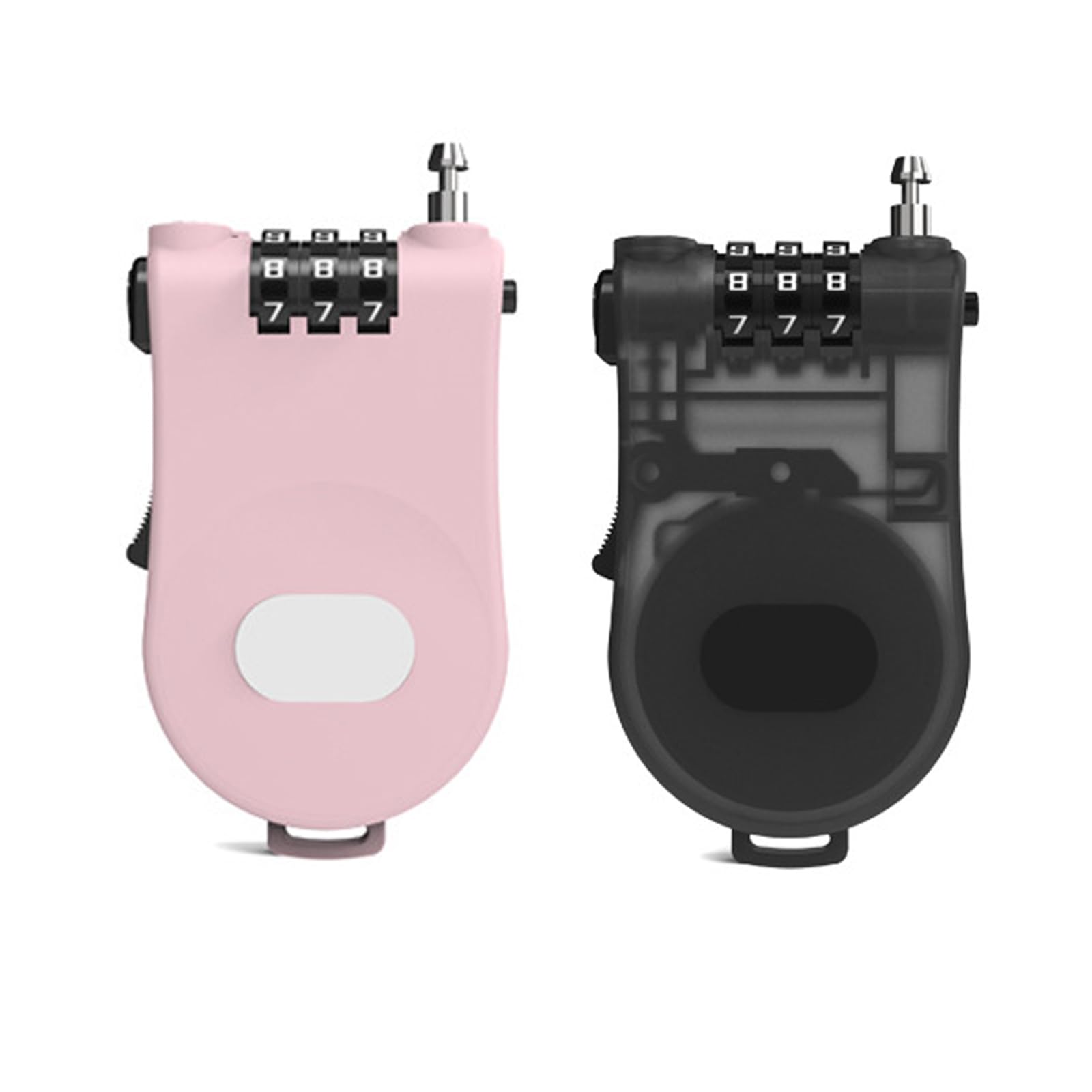 

YAVINCOL Wire Cable Suitcase Bicycle Code Combination Retractable Cable 100cm Retractable Security Wire Perfect for International and Snowboards