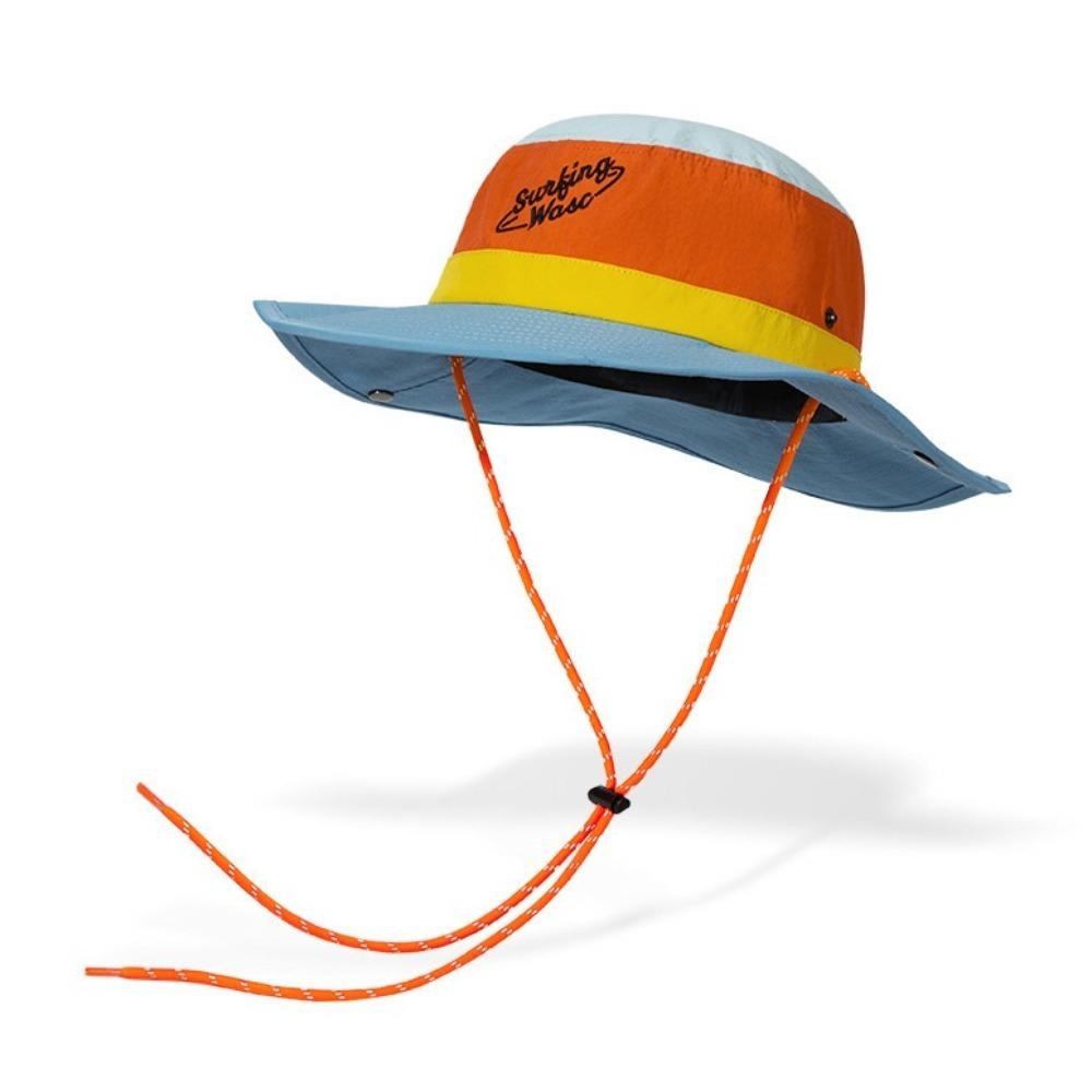 Waterproof Denim Bucket Hat Big Brimmed Panama Hat Fashion Sun Protection Hat  Camping