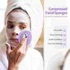 120 Pcs Facial Sponge Cleaning Supplies Makeup Sponges for Cleansing Disposable Washing Face Compressed Estheticians