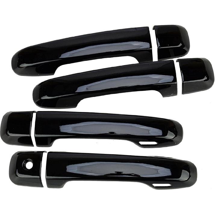 MENDX Exterior Door Handle Cover for Lexus Gx 460 2010-2022 Glossy Black Exterior Door Handle Cover Trim Car Accessories