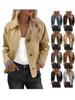European & American Women's 2025 Casual Long Sleeve Single-Breasted Coat - Autumn/Winter
