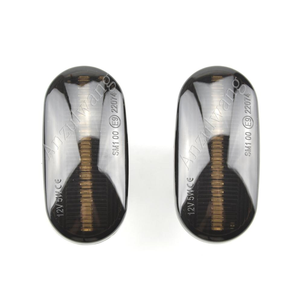 2PCS Dynamic/Normal Flash LED Side Marker Turn Signal Light for Honda Civic 2009-2015 Accord 2008-2013 City Fit Jazz Odyssey