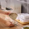 Küchenluftdichte Aufbewahrungsbox für Körner und Getreide Haushalt Kunststoff Lebensmittel Knödelbox