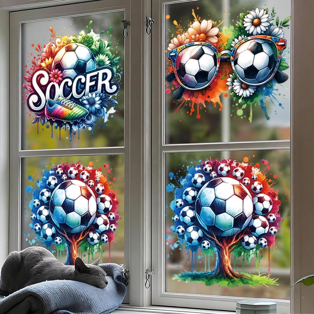 2026 North America World Cup Fan Support Adhesive Football Stickers