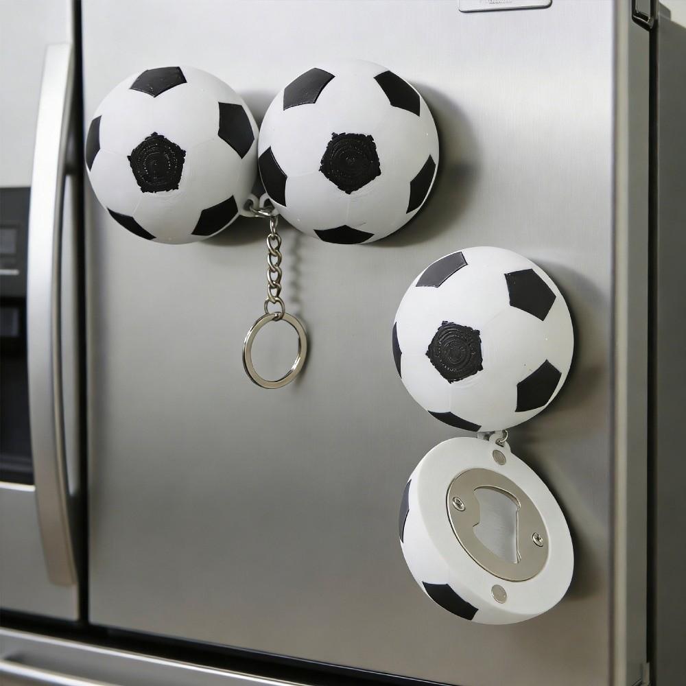 Fan Gift Sports Ball Bottle Opener Funny Ball Key Chain Novelty Beer Cap Remover  Collection Item