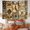 African Mud Cloth Wall Tapestry Tribal Pattern Art Ethnic Decor Boho Living Room Hanging Traditional African Design