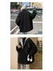 Men's Korean Style Woolen Cotton Winter Jacket - Trendy, Thickened, Loose Fit, Two-Piece Windbreaker, Retro Hong Kong Style