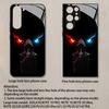 Funda de Teléfono con Patrón 2D para Samsung S26 S25 S24 S23 S22 S21 S20 A56 A36 A16 Cubierta Protectora de Cristal Templado