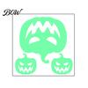 Removable PVC Wall Stickers Halloween Glow in The Dark Stickers, Luminous Ghost Hand And Bat Waterproof Secret Room Decor Decals, Horror Theme