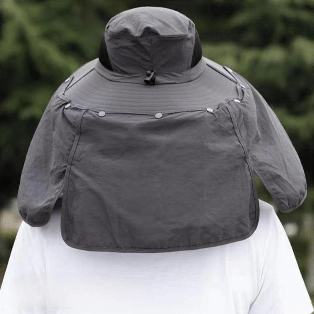 Big Brim Men Sun Hat Cloth Summer Bucket Hat Simple Women Visor Cap  Outdoor