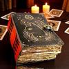 Grimoire Vintage Leather Journal, Celtic Cat Leather Journal, Blank Spell Book of Shadows Celestial Gifts For Him Her
