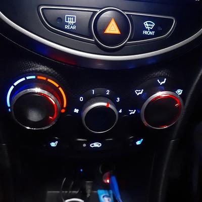 Air Conditioning Knob for Hyundai Verna Elantra Car Air-Conditioning Heat Control Switch AC Knobs Aluminum