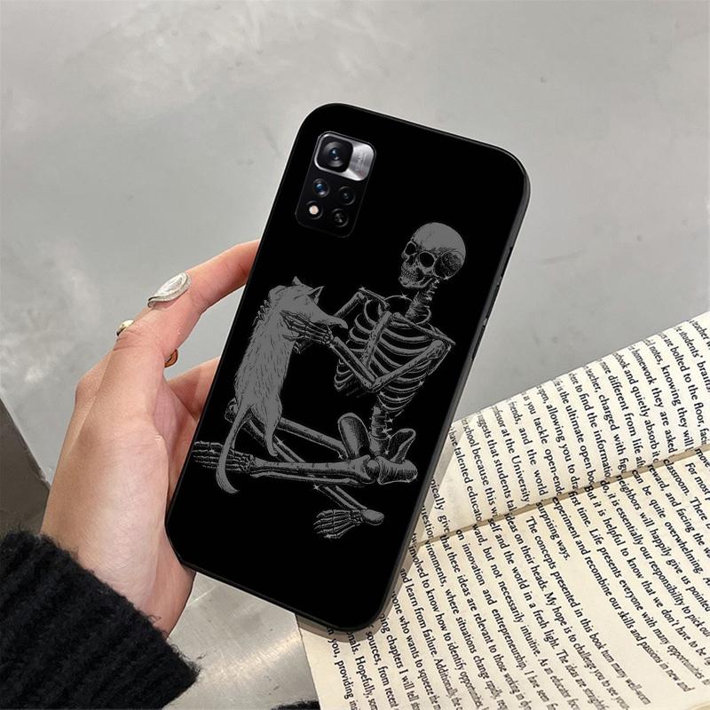 Skeleton Art Phone Case For Xiaomi Redmi note 14 Pro 14 13 12 11 10 Pro 14S 12S 11S Redmi 14C 13C 10